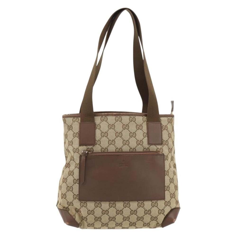 Gucci GG Canvas Tote Beige
